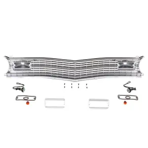 Grille Assembly - 73-74 Dart Swinger Dart Sport - except 74 SE - Image 1 of 4
