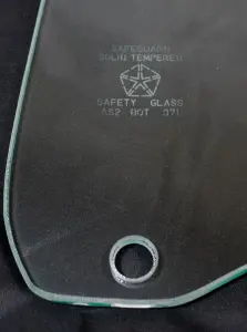 Quarter Glass - Clear - LH - 68-72 Dart 2DR Hardtop; 71-72 Scamp - Image 3 of 3