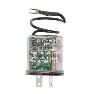 LED Flasher Assembly - 12V with Reverse Polarity Base - Image 2 of 6
