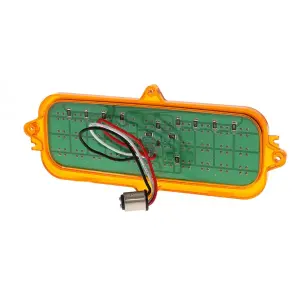 Park Lamp Lens - Amber - 33 Amber LED - 60-66 Chevy CK Truck Suburban - Image 3 of 4