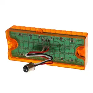 Park Lamp Lens - Amber - 36 Amber LED - RH - 69-70 Chevy CK Truck Blazer Suburban - Image 3 of 4