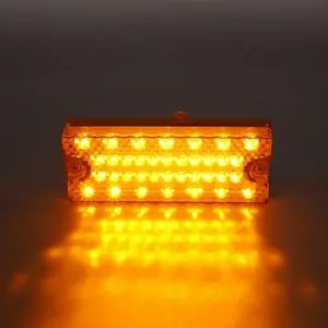 Park Lamp Lens - Amber - 36 Amber LED - RH - 69-70 Chevy CK Truck Blazer Suburban - Image 2 of 4