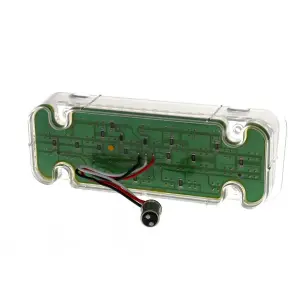 Park Lamp Lens - Clear - 34 Amber LED - 71-72 Chevy CK Truck Blazer Suburban - Image 3 of 4