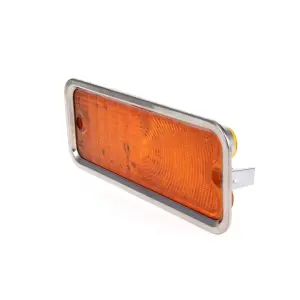 Park Lamp Lens - Amber - 17 Amber LED - LH - 73-80 Chevy GMC CK Truck Blazer Jimmy Suburban with Trim - Image 2 of 4