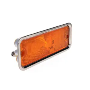 Park Lamp Lens - Amber - 17 Amber LED - LH - 73-80 Chevy GMC CK Truck Blazer Jimmy Suburban with Trim - Image 4 of 4