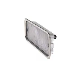Park Lamp Lens - Clear - 17 Amber LED - With Stainless Trim - LH - 73-80 Chevy GMC CK Truck Blazer Jimmy Suburban - Image 4 of 4