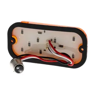 Park Lamp Lens - Amber - 25 Amber LED - LH or RH - 66-68 Bronco 61-64 Galaxie 64-65 Fairlane - Image 3 of 4