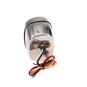 Tail Light Assembly - Red Lens - 27 Red Sequential LED - 6 White License Lamp LED - Stainless Housing - LH - 47-53 Chevy GMC Truck - Image 4 of 4