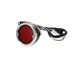 Tail Light Assembly - Red Lens - 29 Red LED's - Black Housing - 54-59 Chevy GMC Stepside Pickup - Image 4 of 4