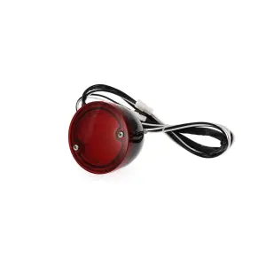 Tail Light Assembly - Red Lens - 41 Red LED -  Black Housing - 60-66 Chevy GMC CK Stepside Truck - Image 1 of 4