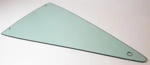 Quarter Glass - Green Tint - LH - 68-70 Dodge B-Body 2DR Sedan (Post) - Image 2 of 3
