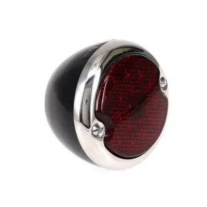 Tail Light Assembly - Red Lens - 19 Red LED - Black Housing - 12 Volt - RH - 48-52 Ford F1 F2 F3 Truck - Image 3 of 4