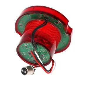 Taillight Lens - Red - 25 Red LED - 68 Dodge Charger - Image 4 of 4