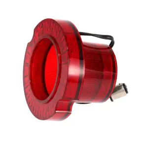 Taillight Lens - Red - 25 Red LED - 68 Dodge Charger - Image 3 of 4