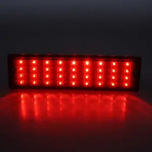 Tail Light Lens - Red - 36 Red LED - 68-69 Chevy II Nova - Image 2 of 4