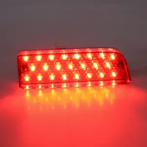 Tail Light Lens - Red - 23 Red LED - RH - 64 Chevelle - Image 2 of 4