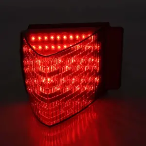 Tail Light Lens - Red - 68 Red LED - 67 Chevelle - Image 2 of 4