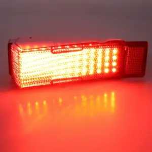 Tail Light Lens - Red - 52 Red LED - LH - 68 Chevelle Malibu or SS-396 - Image 2 of 4