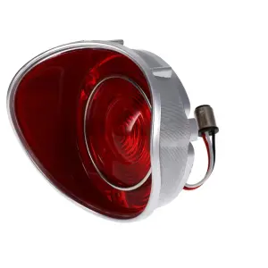 Tail Light Lens - Red - 46 Red LED - Stainless Bezel - LH - 71 Chevelle Malibu - Image 2 of 4