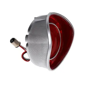 Tail Light Lens - Red - 46 Red LED - Stainless Bezel - LH - 71 Chevelle Malibu - Image 4 of 4