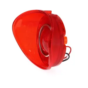 Tail Light Lens - Red - 42 Red LED - Stainless Bezel - LH - 72 Chevelle Malibu - Image 3 of 4