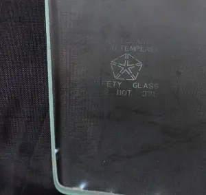 Quarter Glass - Clear - RH - 70-74 Challenger Hardtop - Image 3 of 3
