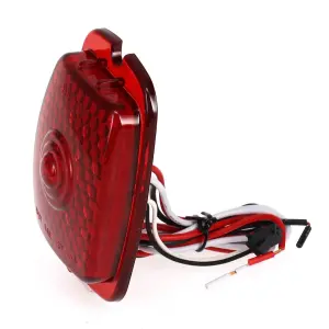 Tail Light Lens - Red Lens - 27 Red LED - 12 Volt - RH - 47-53 Chevy GMC Truck - Image 3 of 4