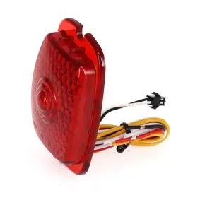 Tail Light Lens - Red Lens - 27 Red Sequential LED - 12 Volt - RH - 47-53 Chevy GMC Truck - Image 3 of 4