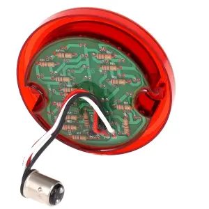 Tail Light Lens - Red - 41 Red LED - 60-66 Chevy GMC CK Stepside Truck - Image 4 of 4