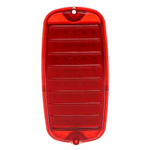 Tail Light Lens - Red - 40 Red LED - 60-66 Chevy GMC CK Fleetside Truck - Image 1 of 4