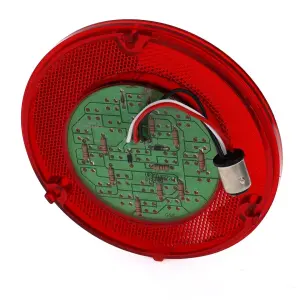Tail Light Lens - Red - 25 Red LED - 67-76 Chevy GMC CK Stepside Truck - Image 2 of 3