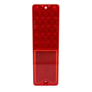 Tail Light Lens - Red - 20 Red LED - 67-72 Chevy GMC CK Fleetside Truck Blazer Jimmy - Image 1 of 4
