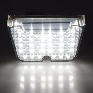 Back-Up Lamp Lens - Clear - 32 White LED - 62-64 Chevy II Nova - Image 2 of 4