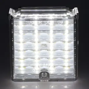 Back-Up Lamp Lens - Clear - 24 White LED - 66-67 Chevy II Nova - Image 2 of 4