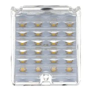 1966 Chevy Chevy II Back-Up Lamp Lens - Clear - 24 White LED - 66-67 Chevy II Nova