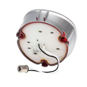 Back-Up Lamp - 21 White LED - Stainless Bezel - LH - 71 Chevelle - Image 4 of 4