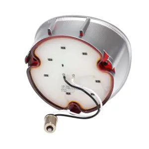 Back-Up Lamp - 21 White LED - Stainless Bezel - RH - 71 Chevelle - Image 4 of 4