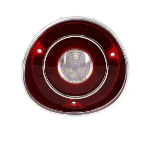 1971 Chevy Malibu Back-Up Lamp - 21 White LED - Stainless Bezel - RH - 71 Chevelle