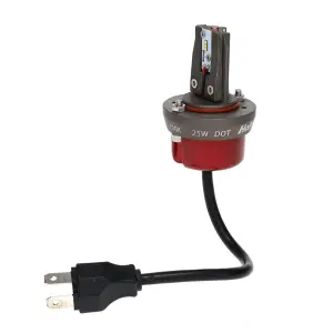 RetroBright LED Forward Facing Light Bulb - Replacement Bulb - Bright White 5700K 4x6 - Standard H4 Wiring - High and Low Beam - 3 Pin - Image 2 of 4