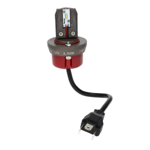 RetroBright LED Forward Facing Light Bulb - Replacement Bulb - Bright White 5700K 4x6 - Standard H4 Wiring - High and Low Beam - 3 Pin - Image 3 of 4