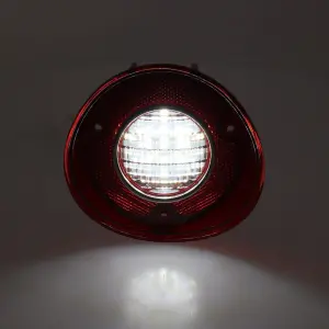 Back-Up Lamp - 34 White LED - Stainless Bezel - LH - 72 Chevelle - Image 2 of 4