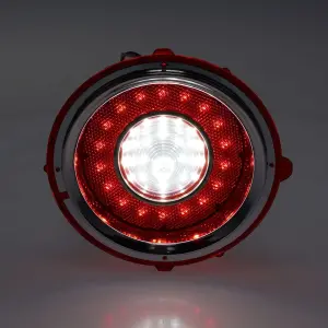 Back-Up Lamp - 12 White LED and 18 Red LED - LH - 70-73 Camaro - Image 2 of 4
