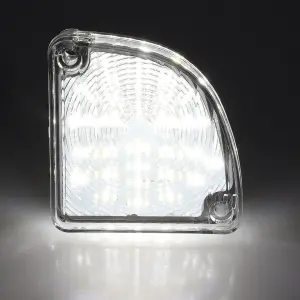 Back-Up Lamp Lens - Clear - 30 White LED - RH - 67-72 Chevy GMC Fleetside Truck Blazer Jimmy - Image 2 of 4