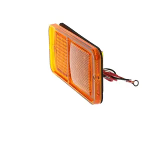 Front Side Marker Lens - Amber - 12 Amber LED - No Bezel - 68-72 Chevy GMC CK Truck Blazer Jimmy Suburban - Image 3 of 4