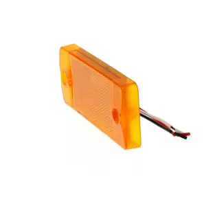 Front Side Marker Lens - Amber - 8 Amber LED - Dual Function - 70-77 Bronco - Image 3 of 4