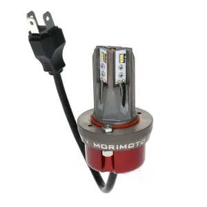 RetroBright LED Forward Facing Light Bulb - Replacement Bulb - Bright White 5700K 7 or 5x7 - Standard H4 Wiring - High and Low Beam - 3 Pin - Image 1 of 4