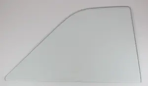 Quarter Glass - Clear - LH or RH - 62-65 Chevy II Nova 2 Door Sedan Post - Image 1 of 3