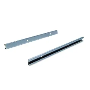 1959 GMC Suburban Door Glass Upper Rail Tracks - Pair - 55-59 Chevy GMC Pickup Truck Suburban