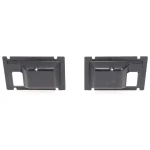 Front Door Handle Escutcheons - Black - Pair - 77-80 Chevy GMC CK Pickup Blazer Jimmy Suburban - Image 3 of 4
