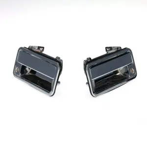 Outside Front Door Handles - Chrome - Pair - 88-98 Chevy GMC C/K OBS Pickup Truck SUV - Image 2 of 4